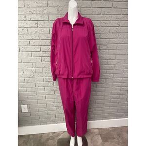 Koret Sport Magenta 2 Piece Active Pant Set Size PL